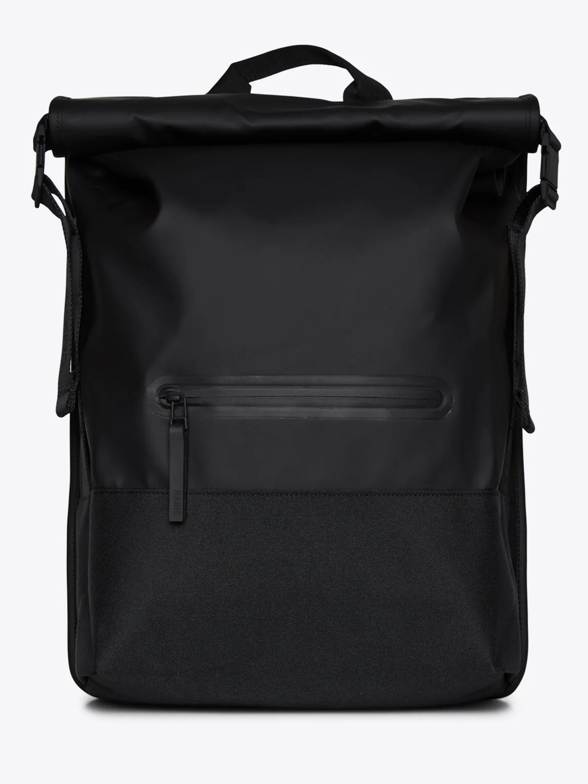 Rains Trail Rolltop Backpack Black