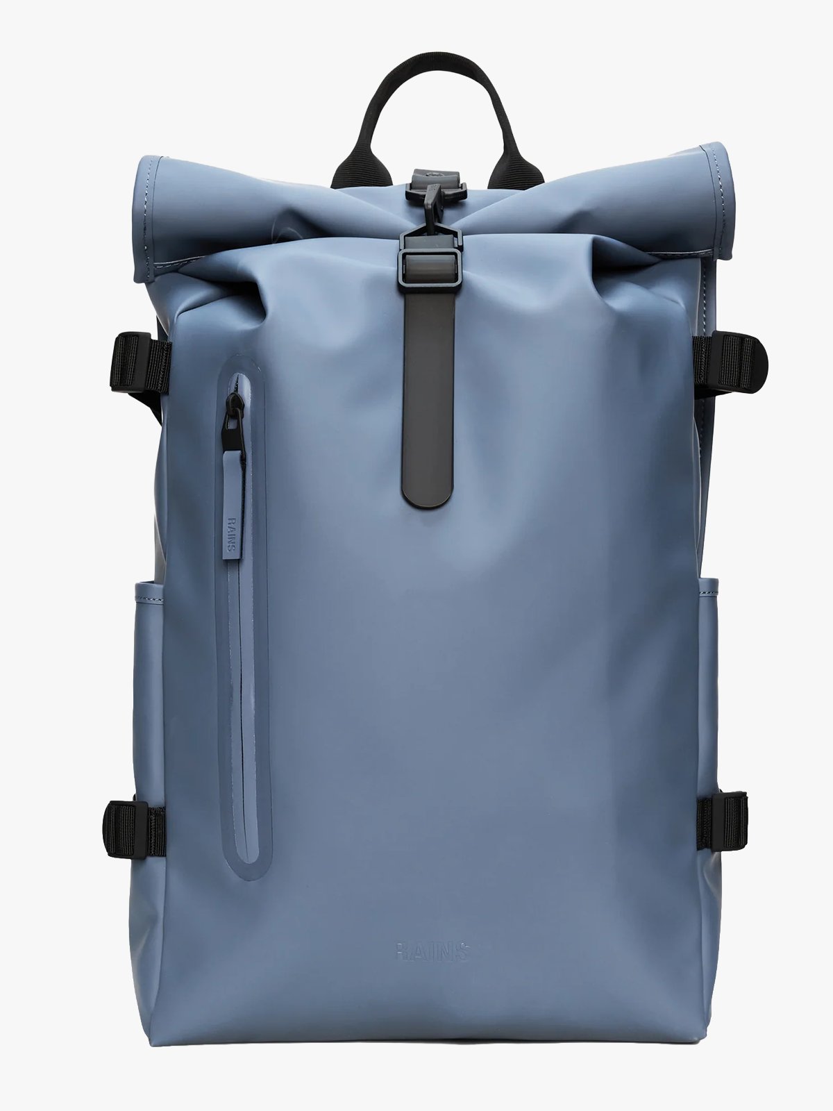 Rains Rolltop Rucksack Large Blue Dusk