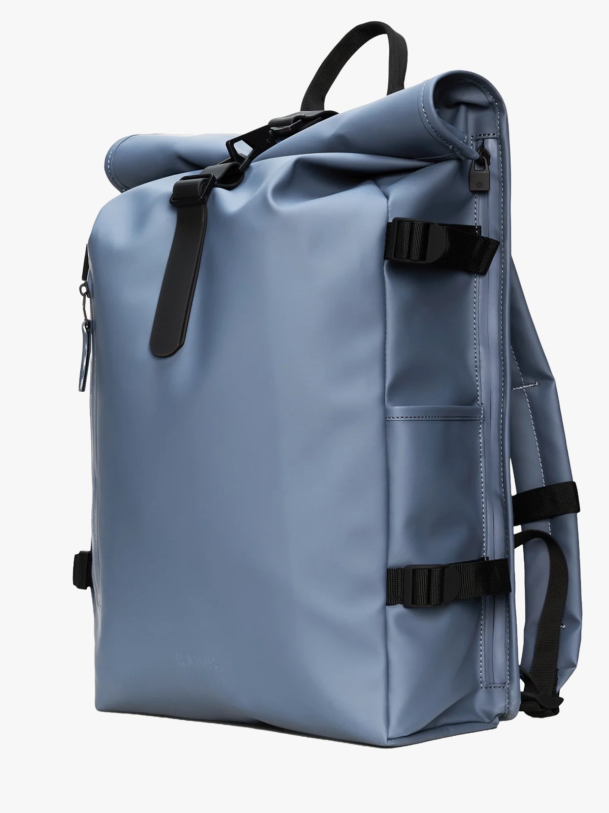 Rains Rolltop Rucksack Large Blue Dusk