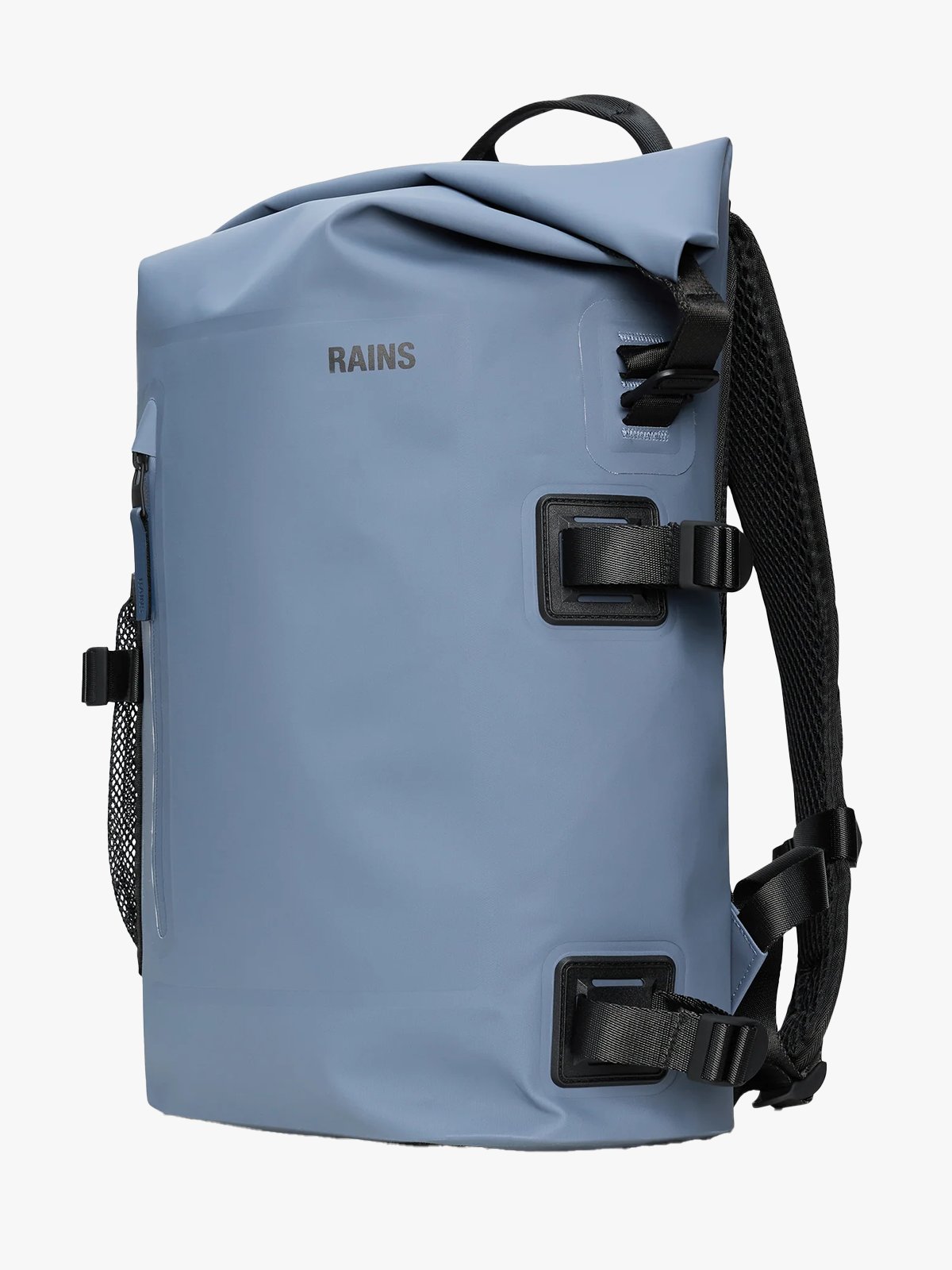 Rains Deepwater Rolltop Rucksack Large Blue Dusk
