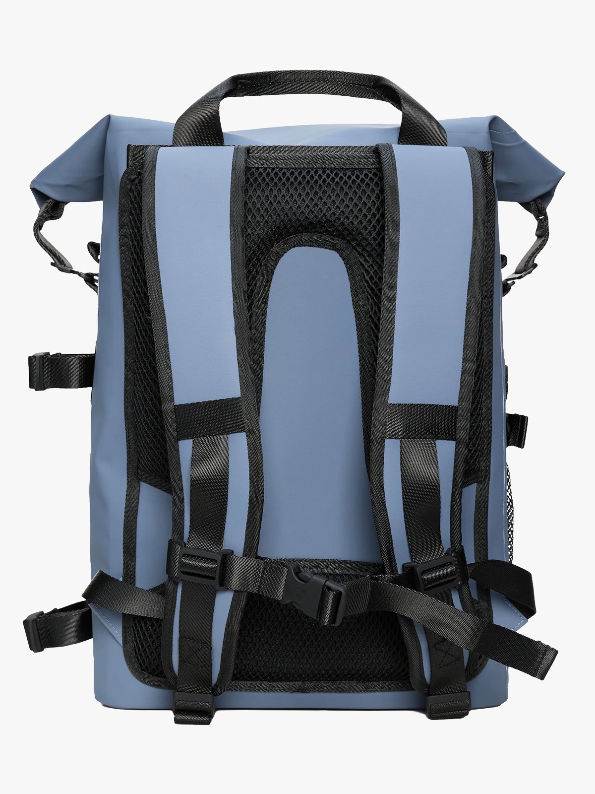 Rains Deepwater Rolltop Rucksack Large Blue Dusk