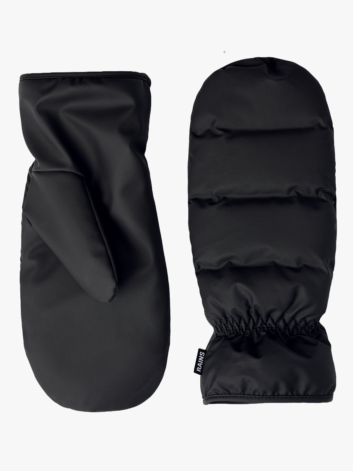 Rains Puffer Mittens Black