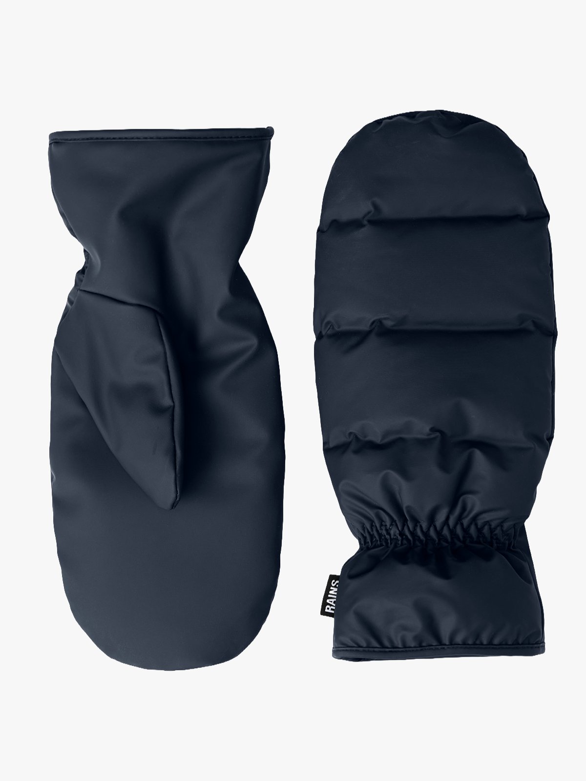 Rains Puffer Mittens Navy