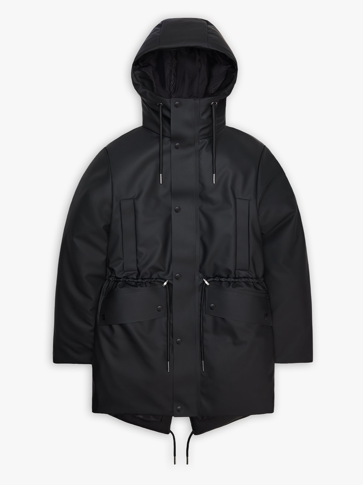 Rains Nome String Parka W3T3 Black