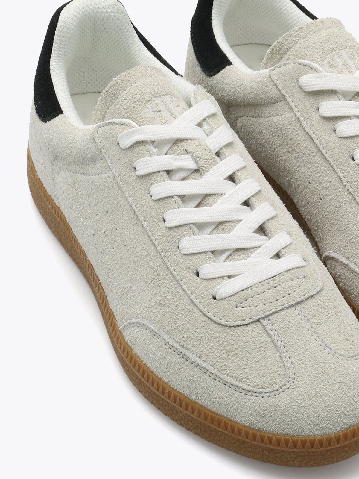 Roberto Rosso Ace Suede Cream Black