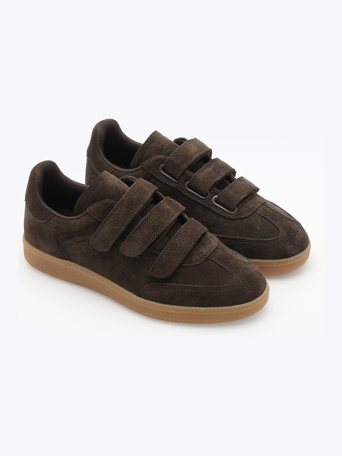 Roberto Rosso Ace Strap Suede Dark Brown