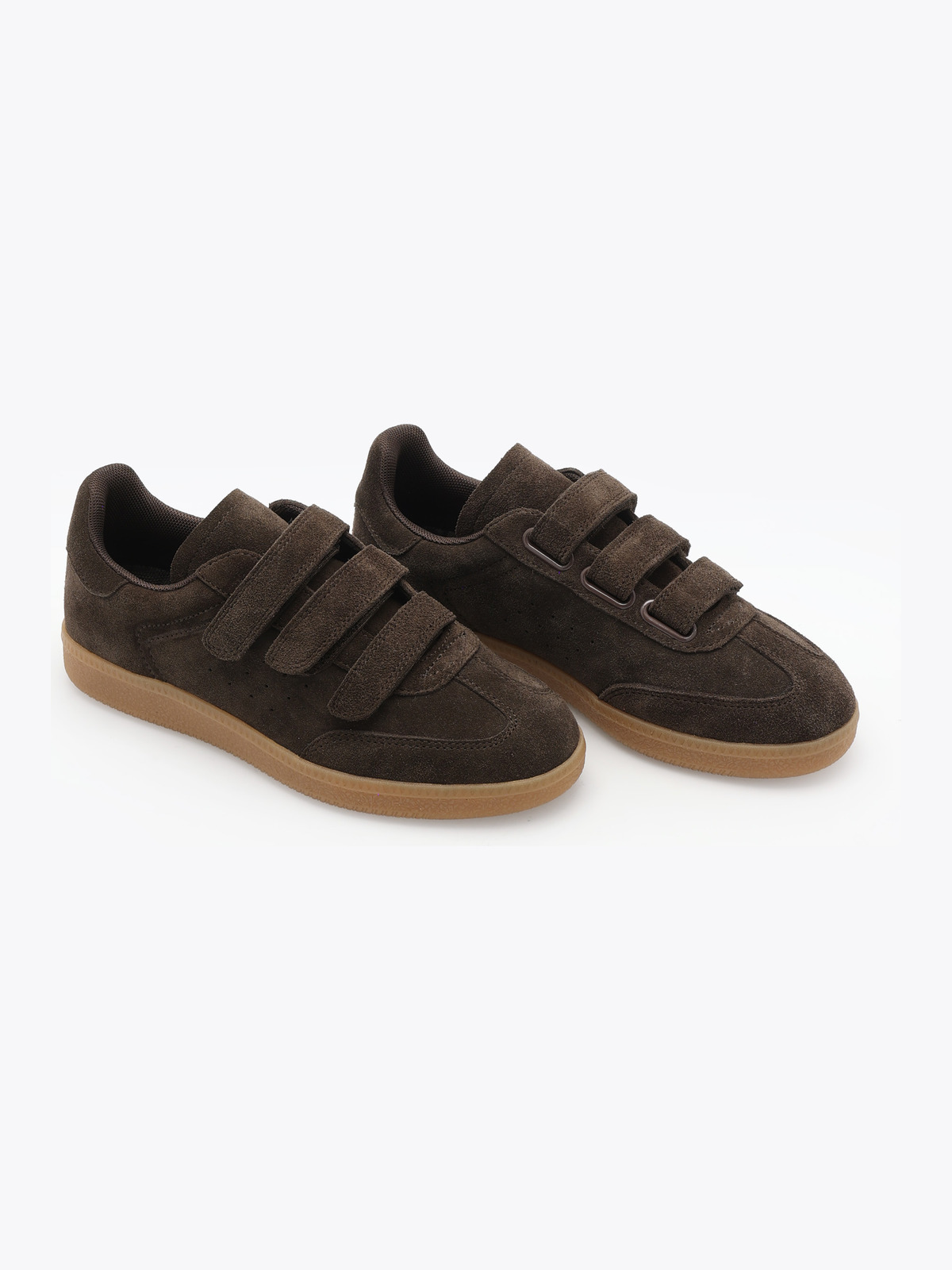 Roberto Rosso Ace Strap Suede Dark Brown