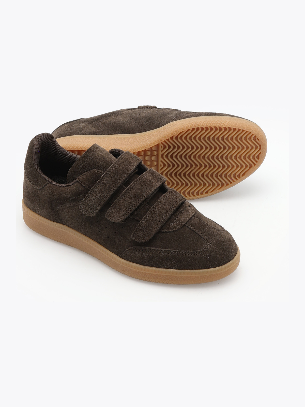 Roberto Rosso Ace Strap Suede Dark Brown