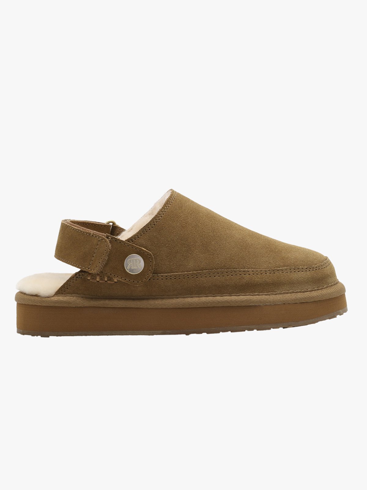 Roberto Rosso Cabot Slipper Backstrap Cognac