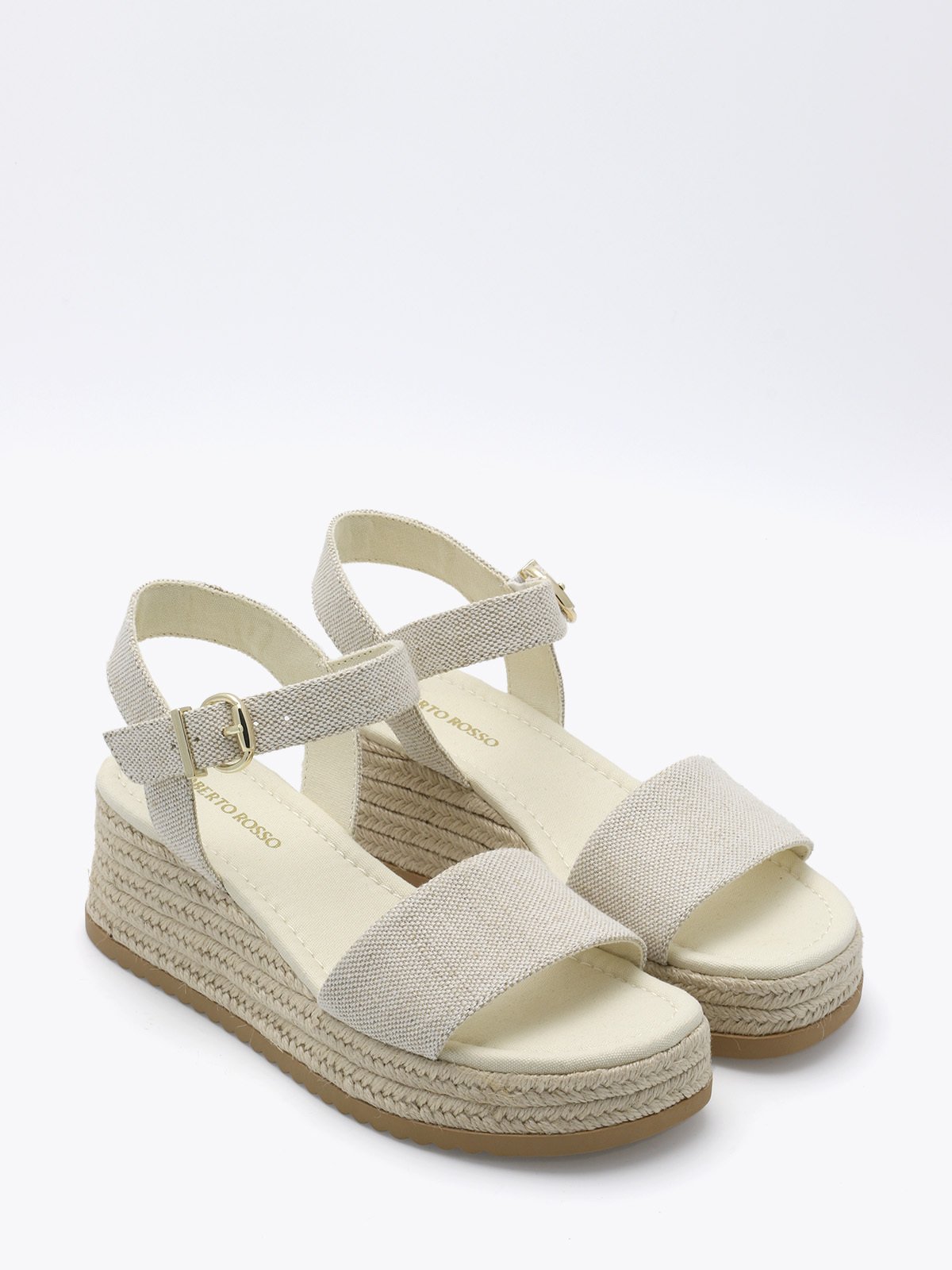 Roberto Rosso Lili Wedge White