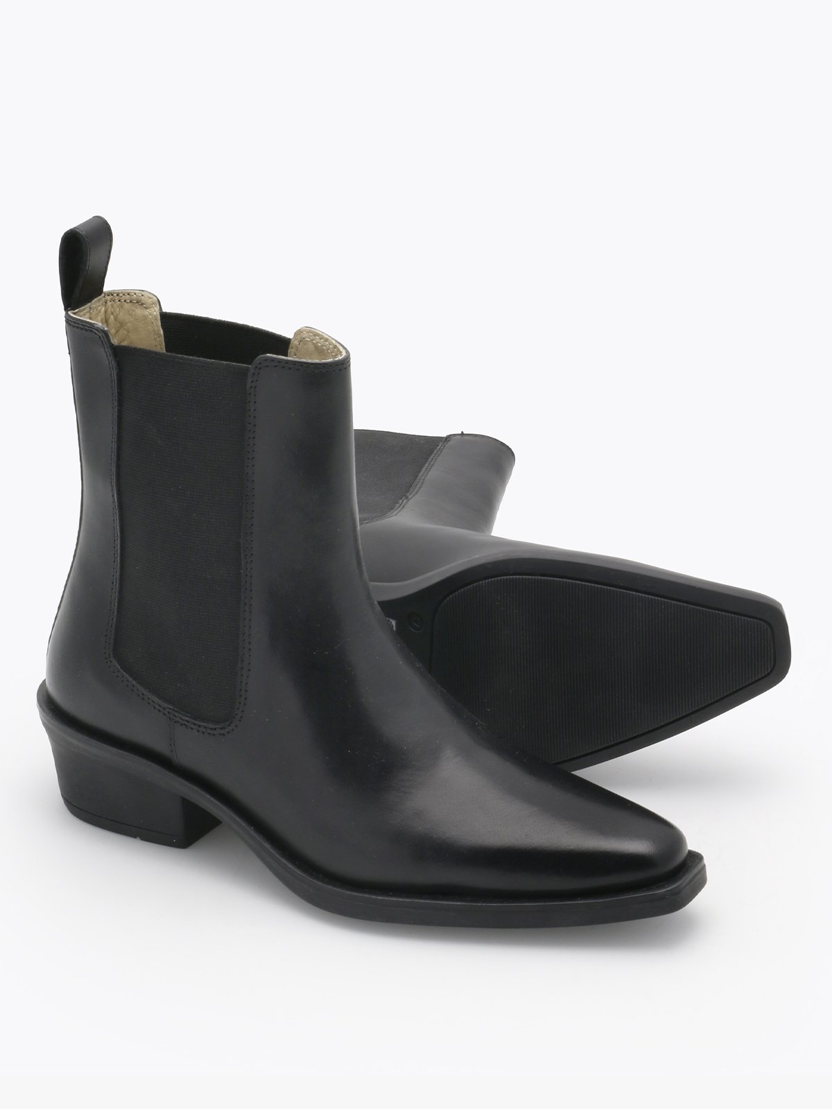 Roberto Rosso Mira Leather Boot black