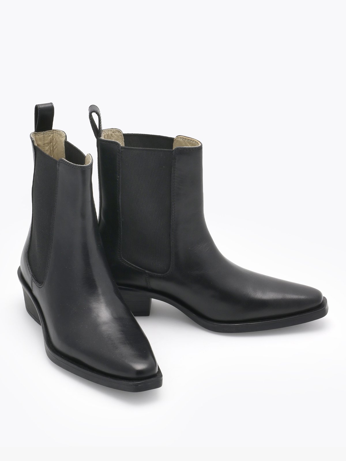 Roberto Rosso Mira Leather Boot black