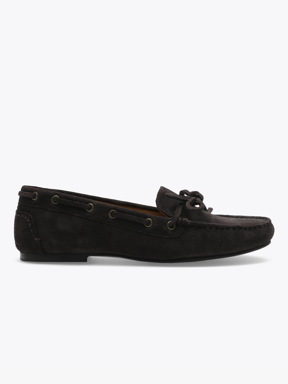 Roberto Rosso Nara Loafer suede Dark Brown
