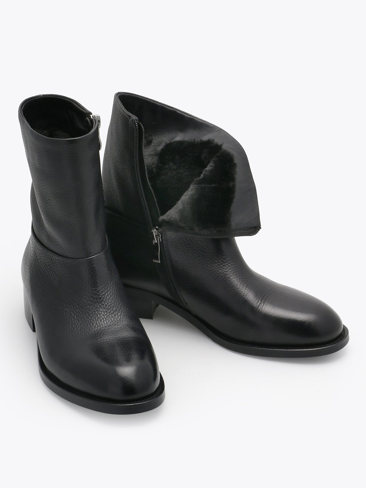 Roberto Rosso Pavia Leather Boot Black