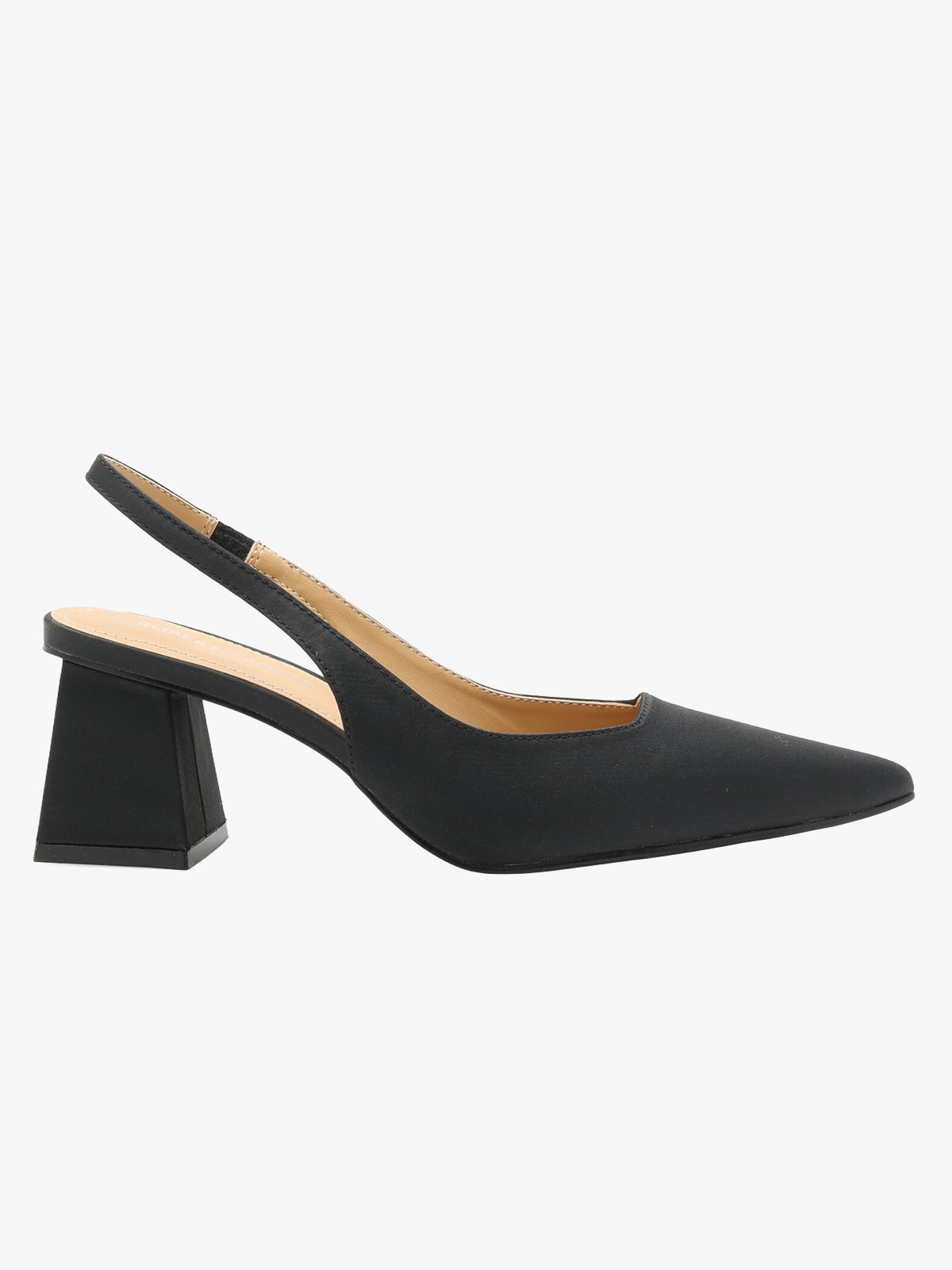 Roberto Rosso Pia Slingback Satin Black