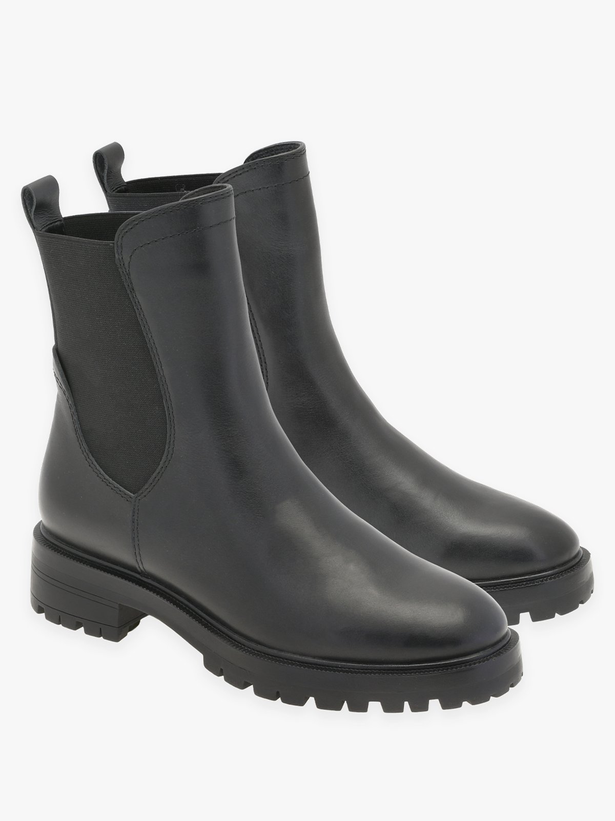 Roberto Rosso Pratoo Leather Chelsea Black