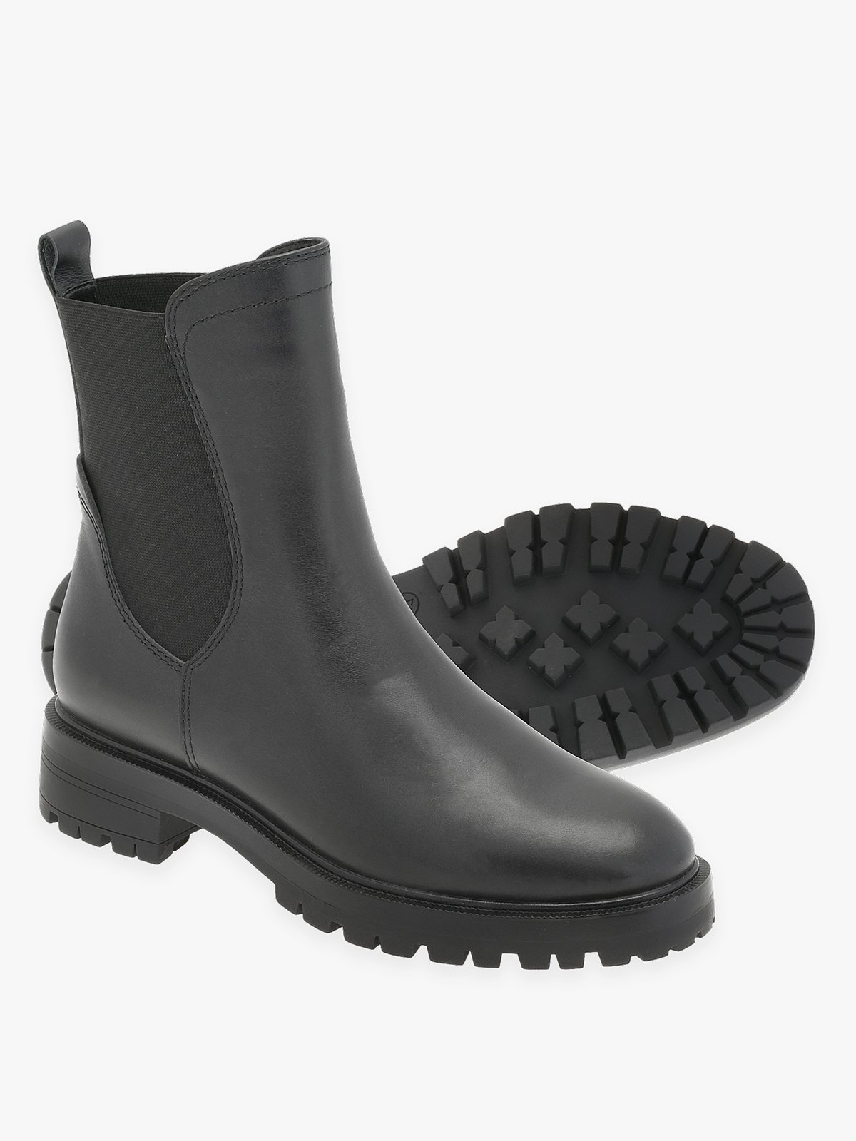 Roberto Rosso Pratoo Leather Chelsea Black