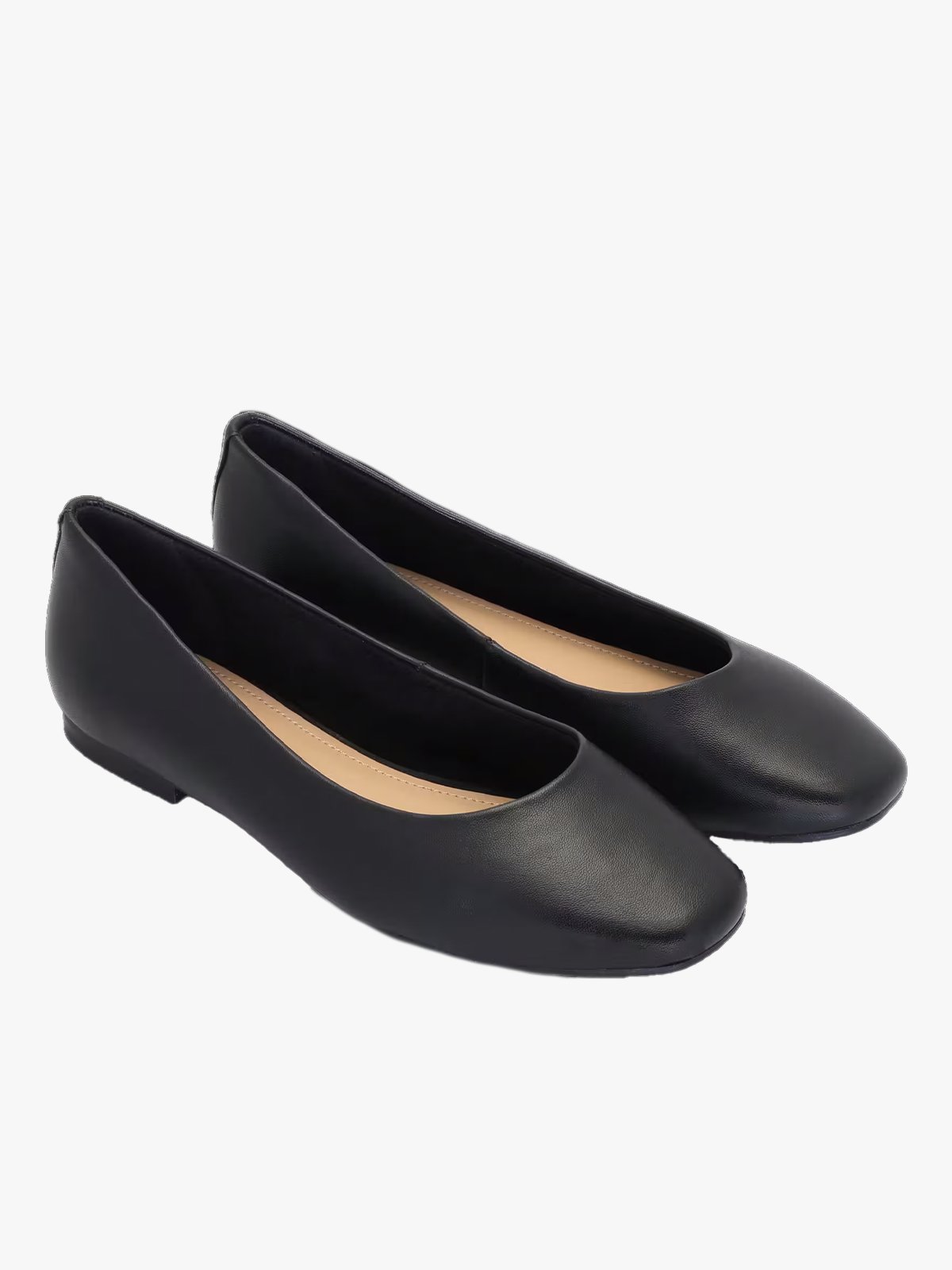 Roberto Rosso Trieste Ballerina Leather Black