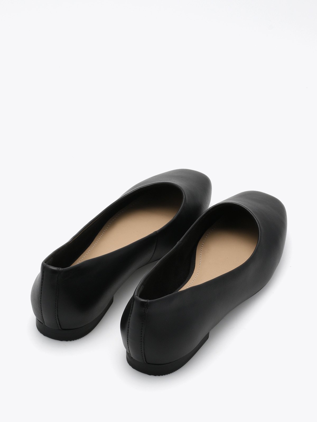 Roberto Rosso Trieste Ballerina Leather Black