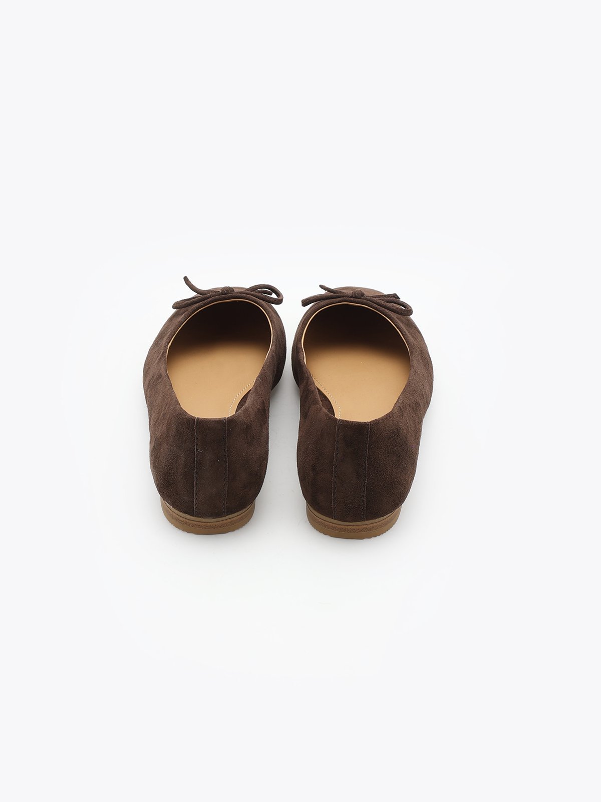 Roberto Rosso Trieste Ballerina Leather Dark Brown
