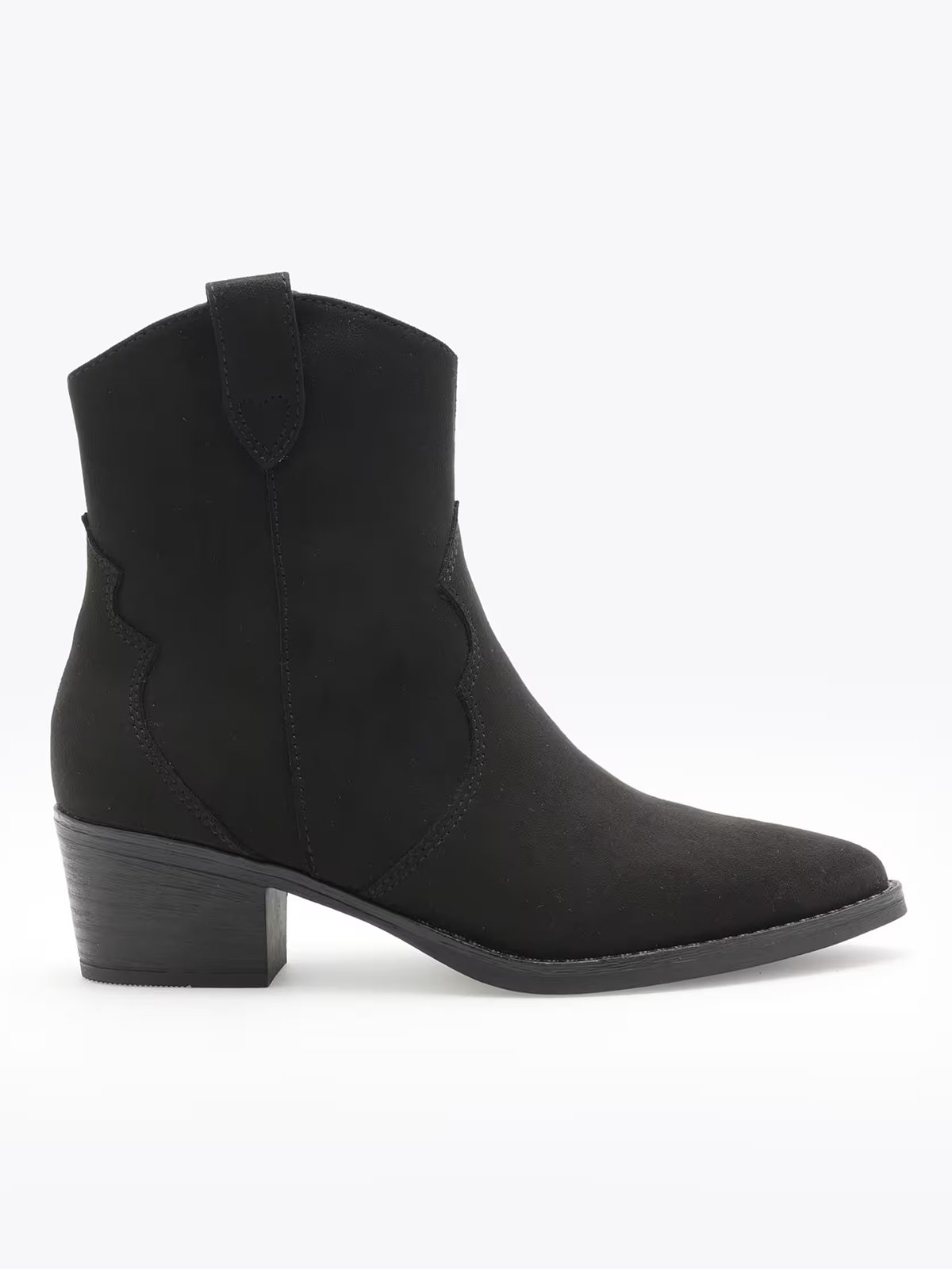 Roberto Rosso Western Boot Low Black