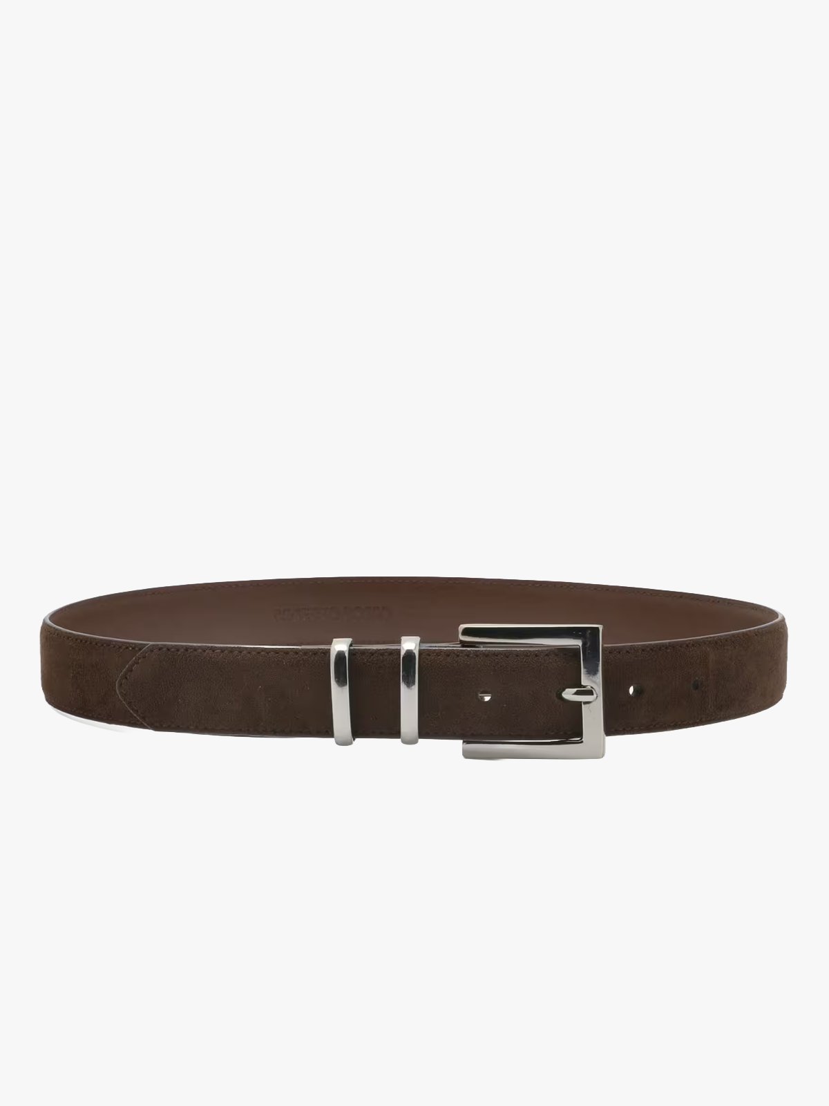 Roberto Rosso Zeno Belt Slim Dark Brown