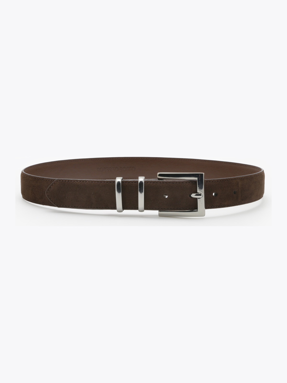 Roberto Rosso Zeno Belt Dark Brown