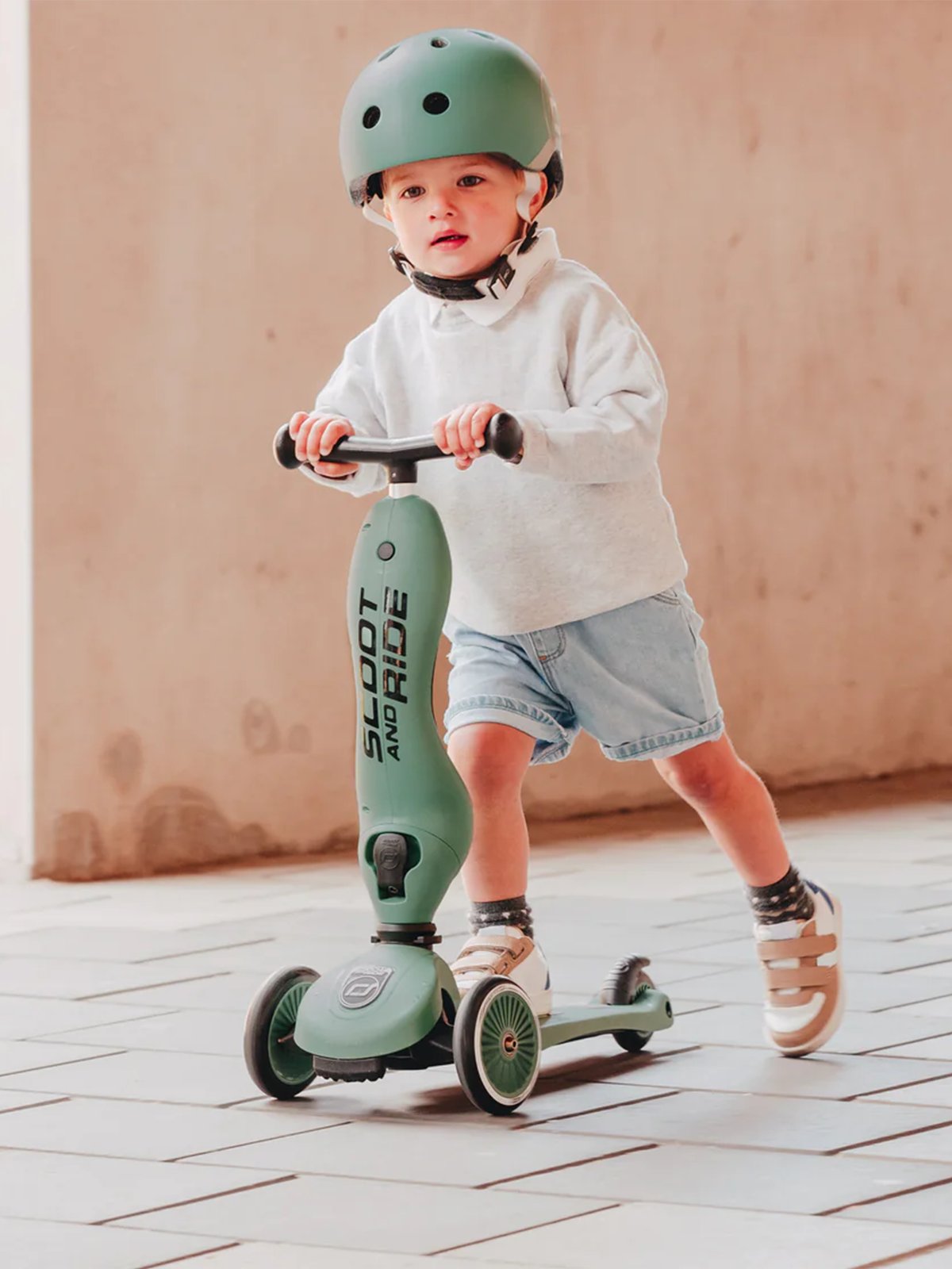 Scoot - Ride Sparkesykkel Highwaykick 1 Forest