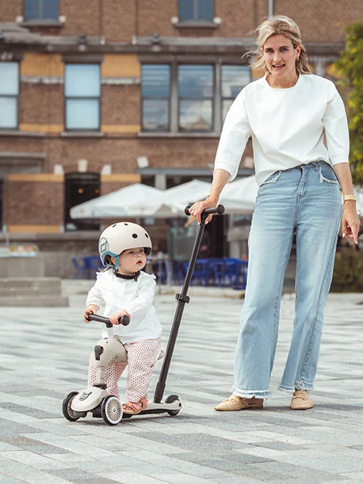 Scoot - Ride Sparkesykkel Highwaykick 1 Push & Go Ash