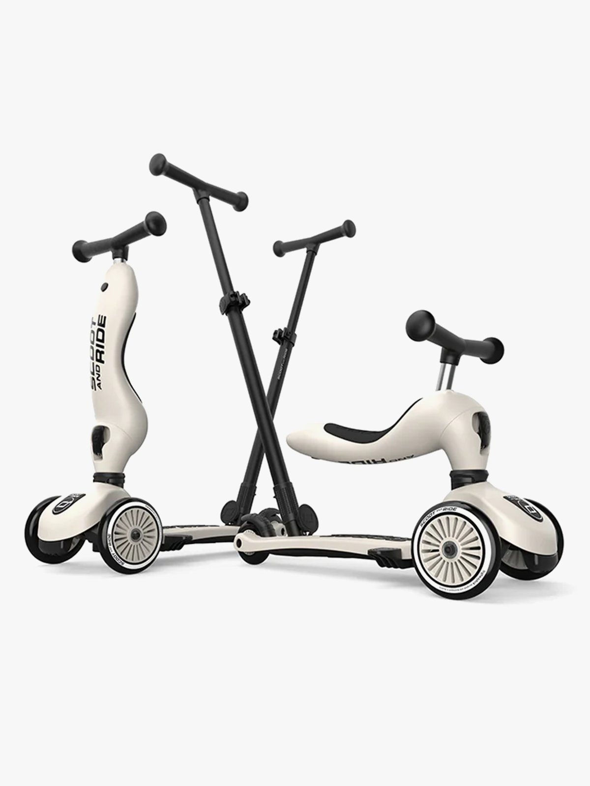 Scoot - Ride Sparkesykkel Highwaykick 1 Push & Go Ash