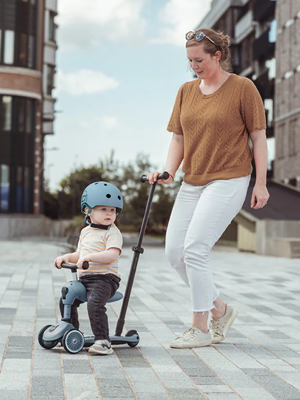 Scoot - Ride Sparkesykkel Highwaykick 1 Push & Go Steel