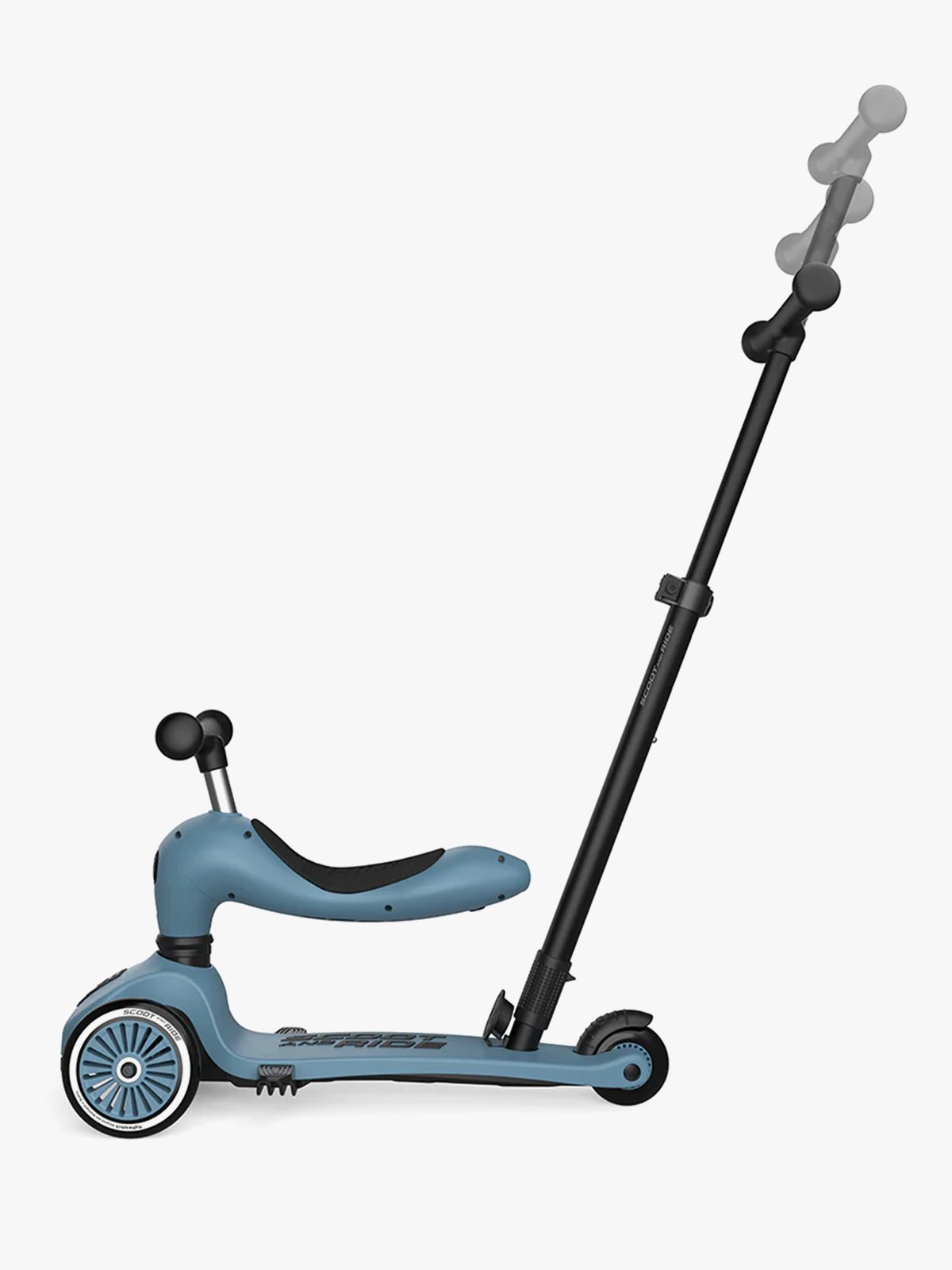 Scoot - Ride Sparkesykkel Highwaykick 1 Push & Go Steel