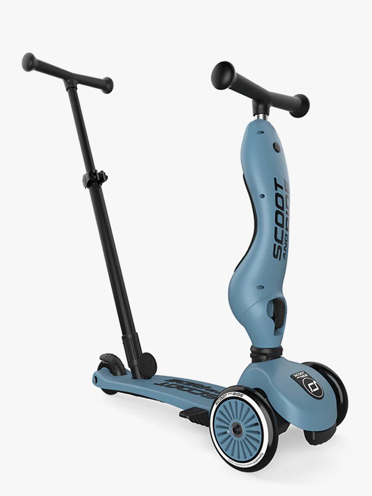 Scoot - Ride Sparkesykkel Highwaykick 1 Push & Go Steel