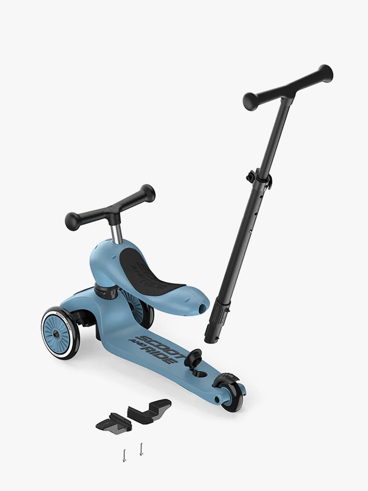 Scoot - Ride Sparkesykkel Highwaykick 1 Push & Go Steel