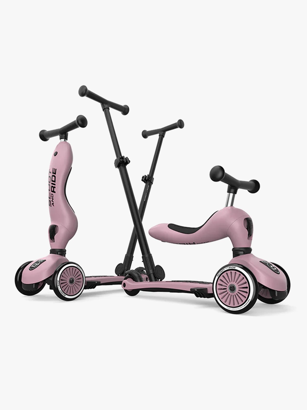Scoot - Ride Sparkesykkel Highwaykick 1 Push & Go Wildberry