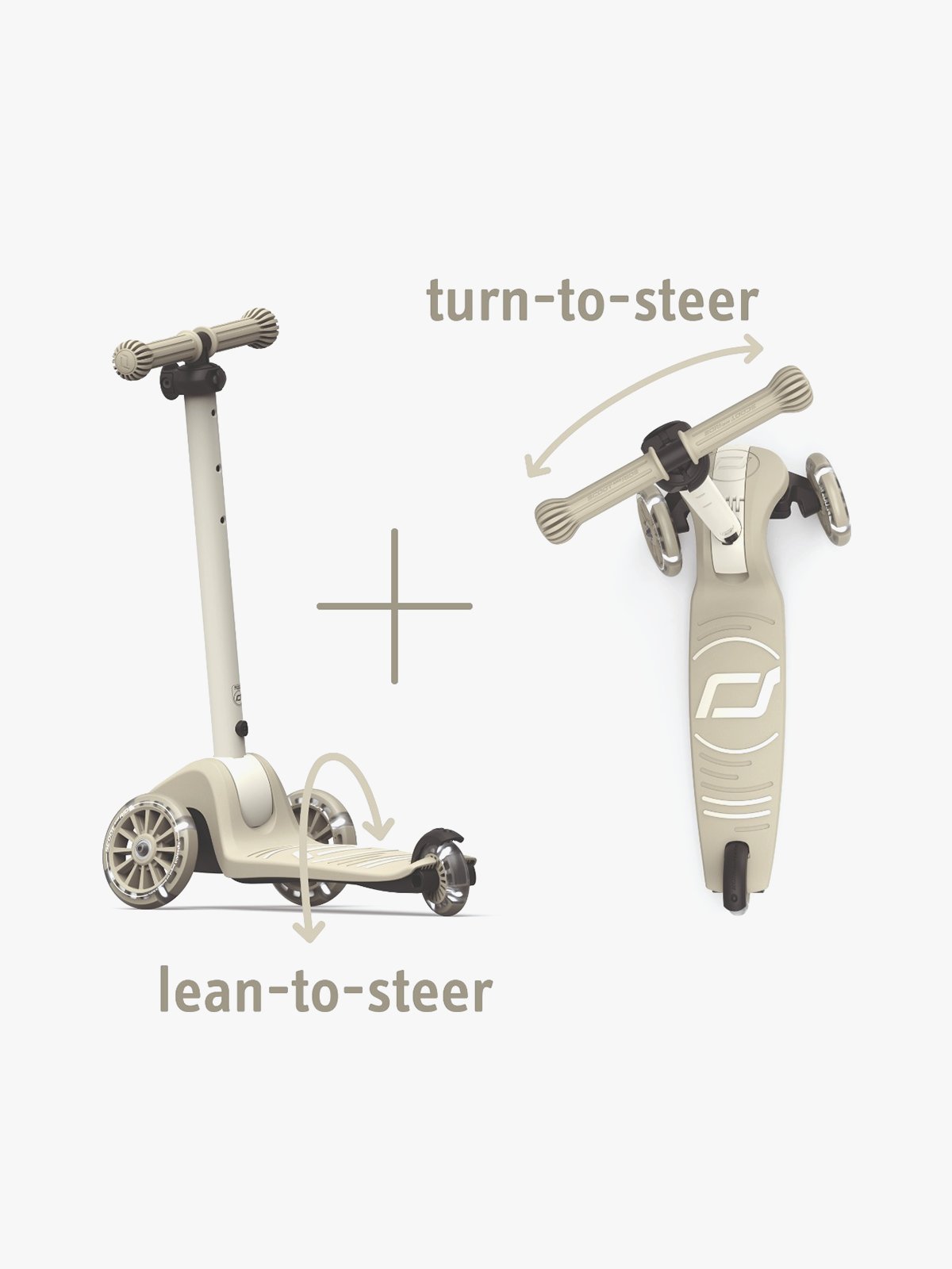 Scoot - Ride Sparkesykkel Highwaykick 3S Ash