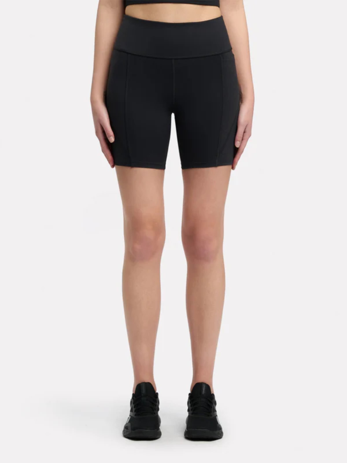 Reebok High-Rise 6" Biker Shorts Black