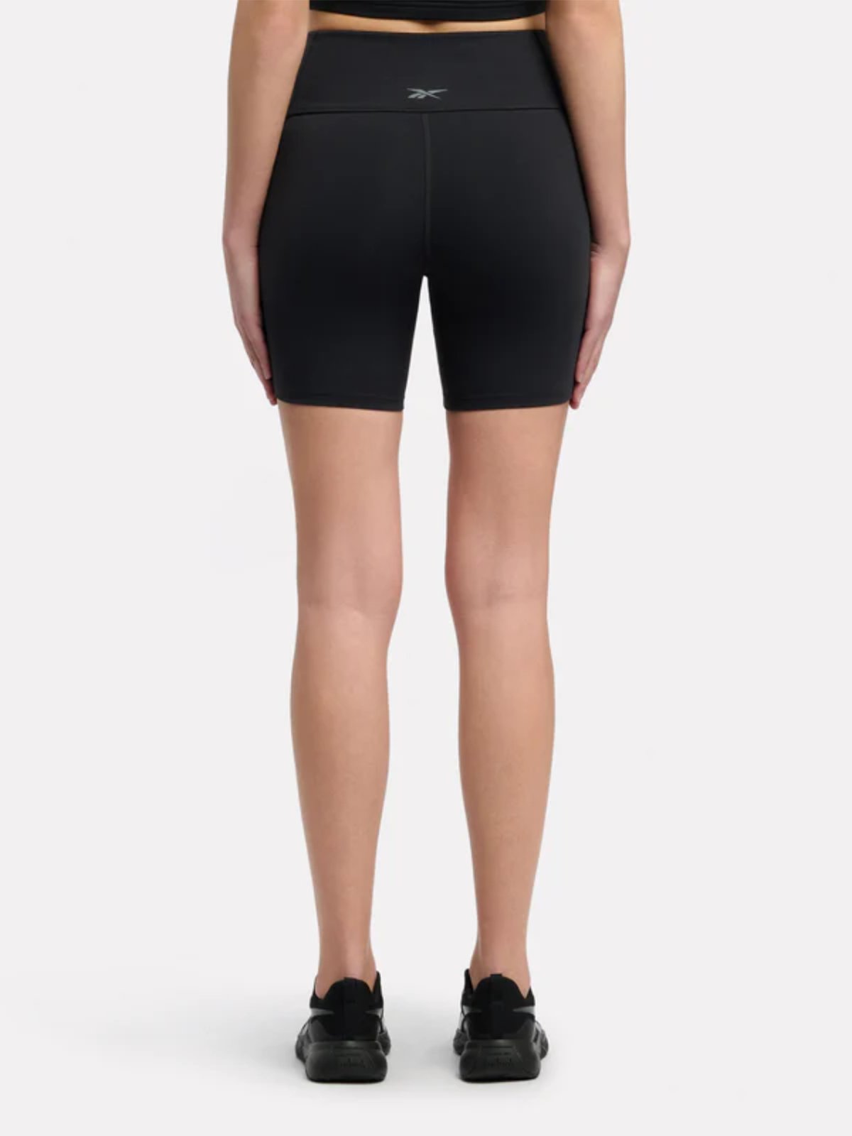 Reebok High-Rise 6" Biker Shorts Black