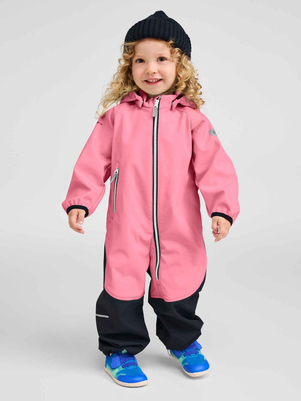 Reima Mjosa Softshell overall Soft coral