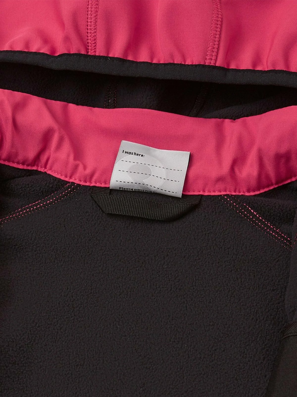 Reima Vantti Softshell jacket Bright Berry