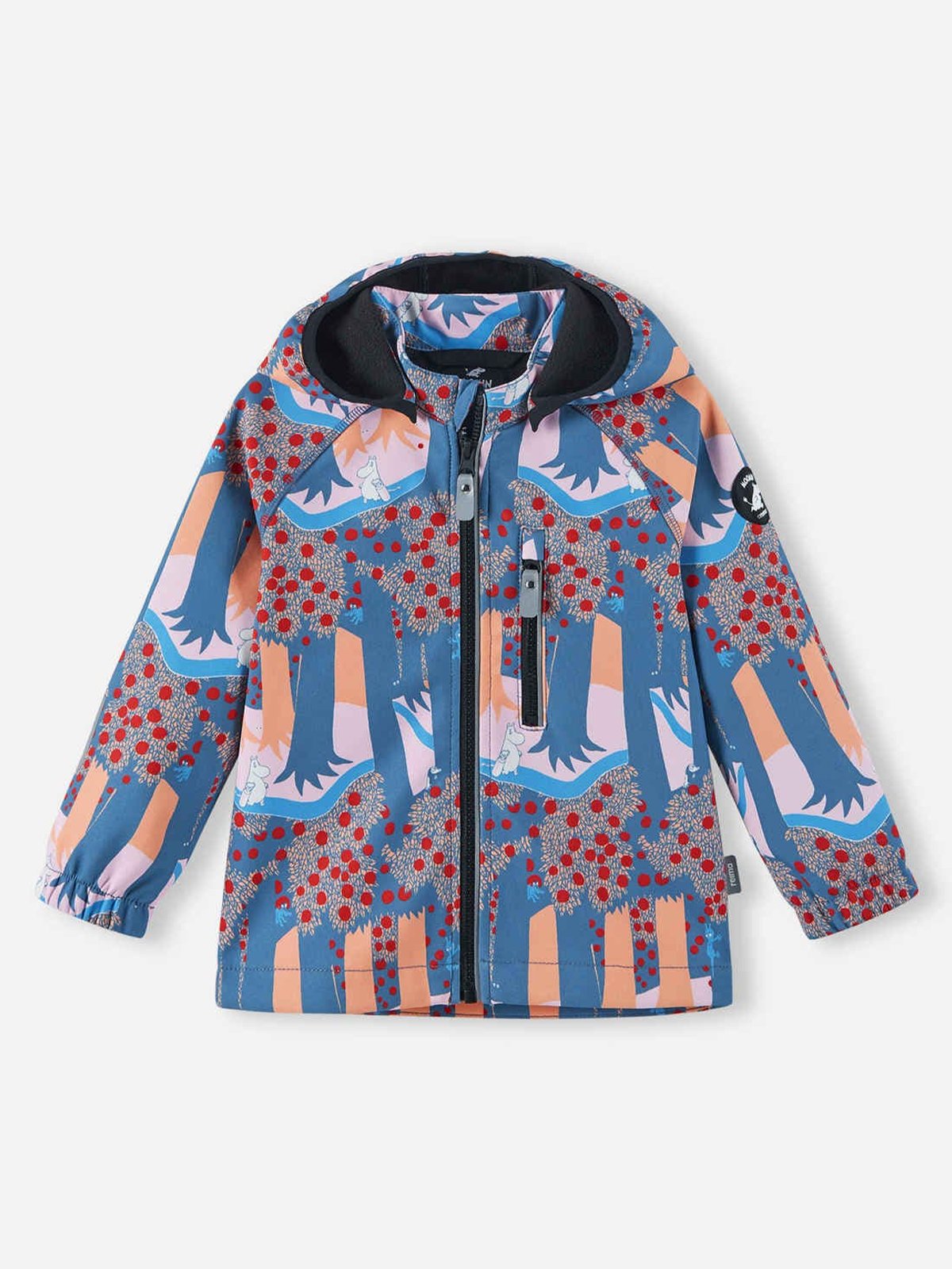 Reima Moomin Vantti Softshell jacket Blue Ocean