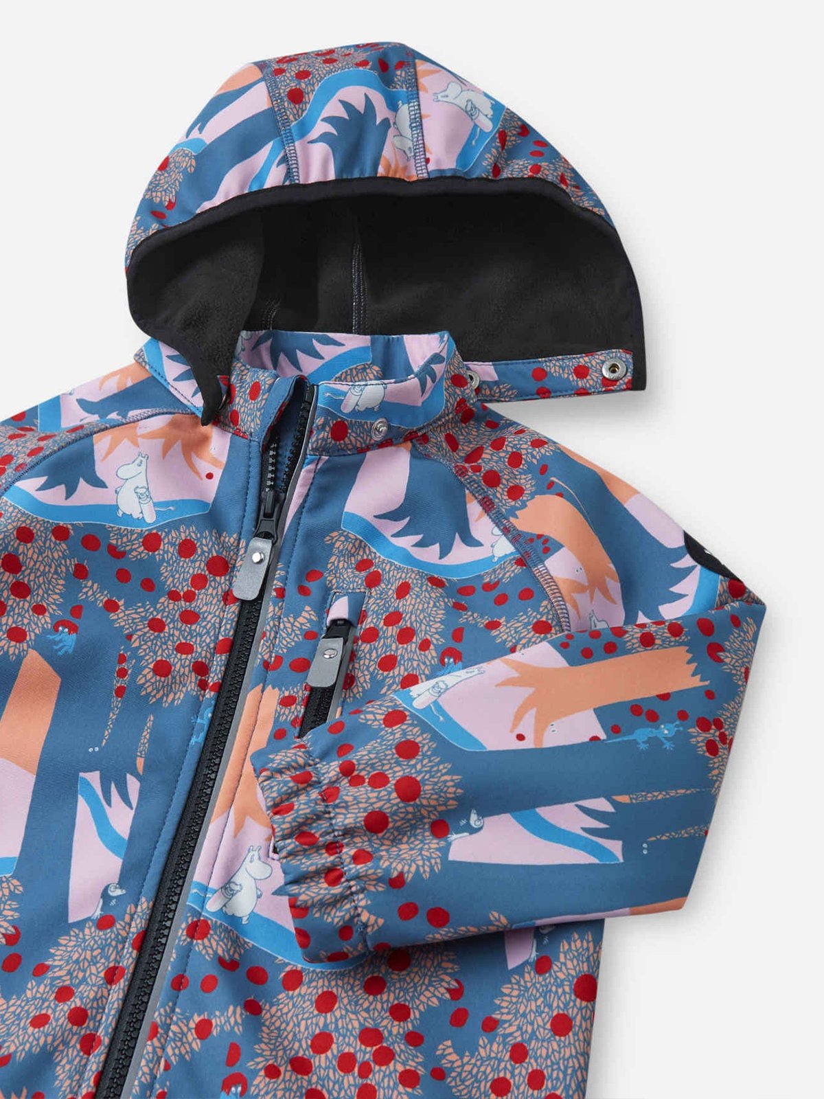 Reima Moomin Vantti Softshell jacket Blue Ocean