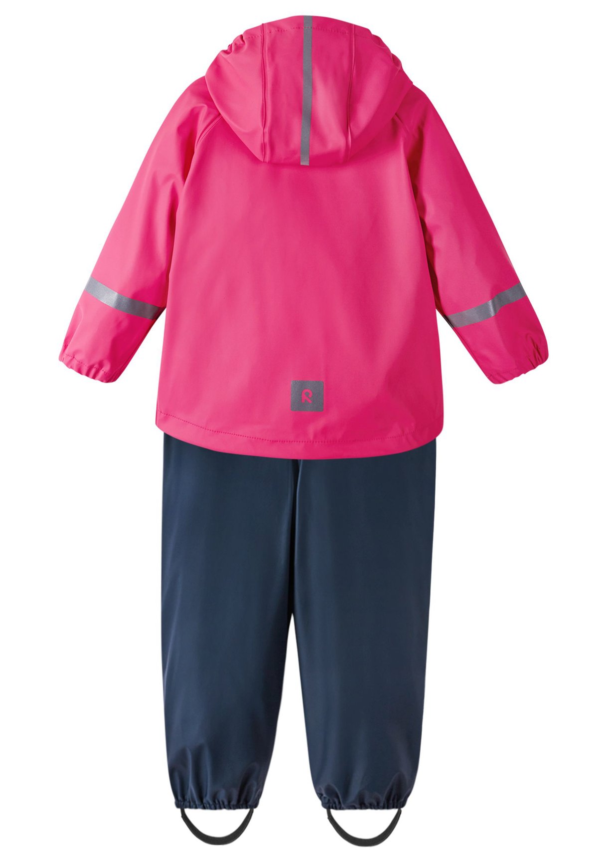 Reima Tihku Rain outfit Candy Pink