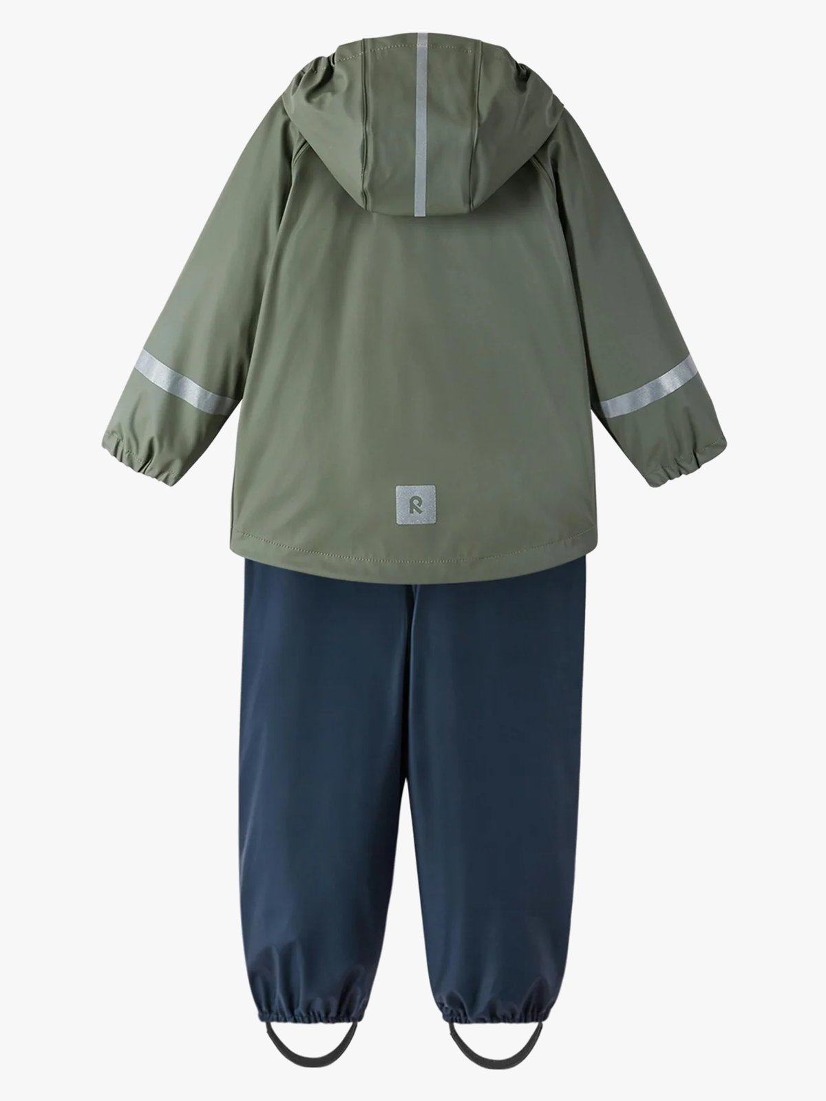 Reima Tihku Rain outfit Greyish green