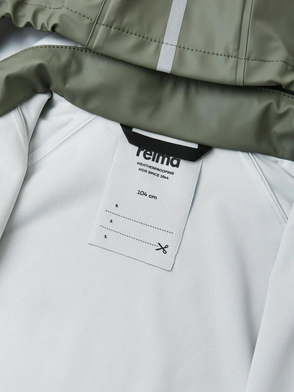 Reima Tihku Rain outfit Greyish green