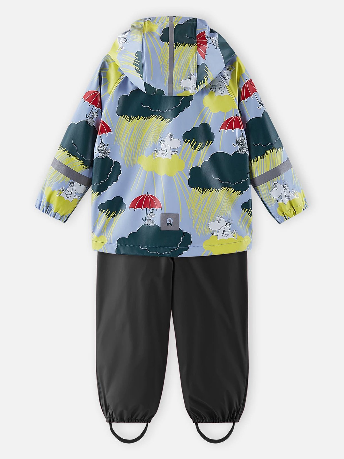 Reima Moomin Plask Rain Outfit Airy Blue