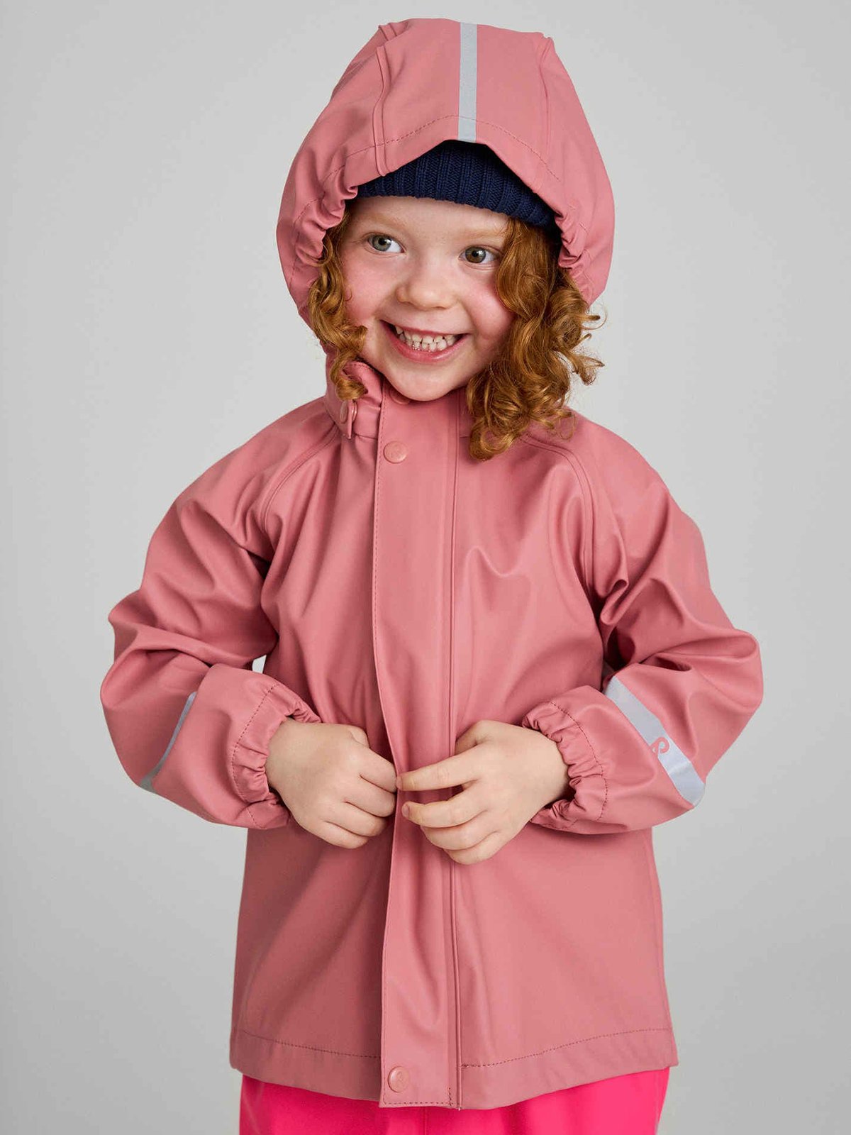 Reima Lampi Raincoat Rose blush