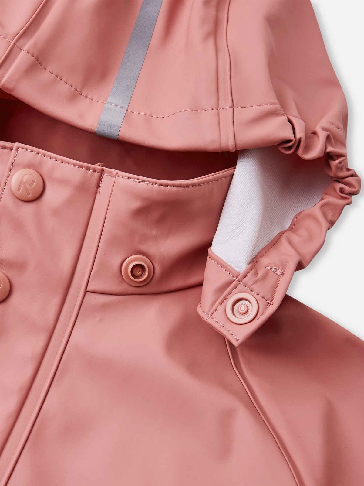 Reima Lampi Raincoat Rose blush