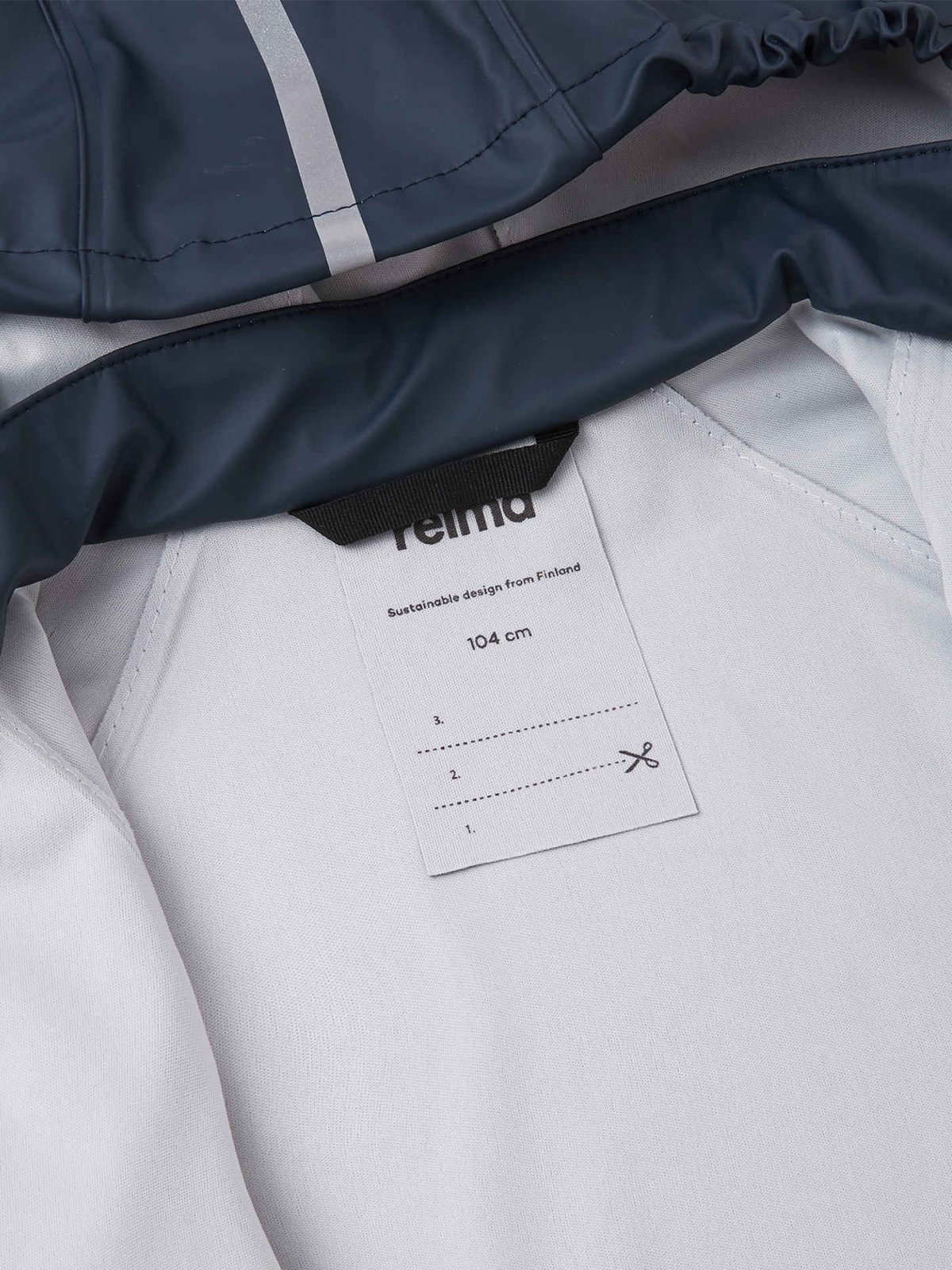 Reima Lampi Raincoat Navy