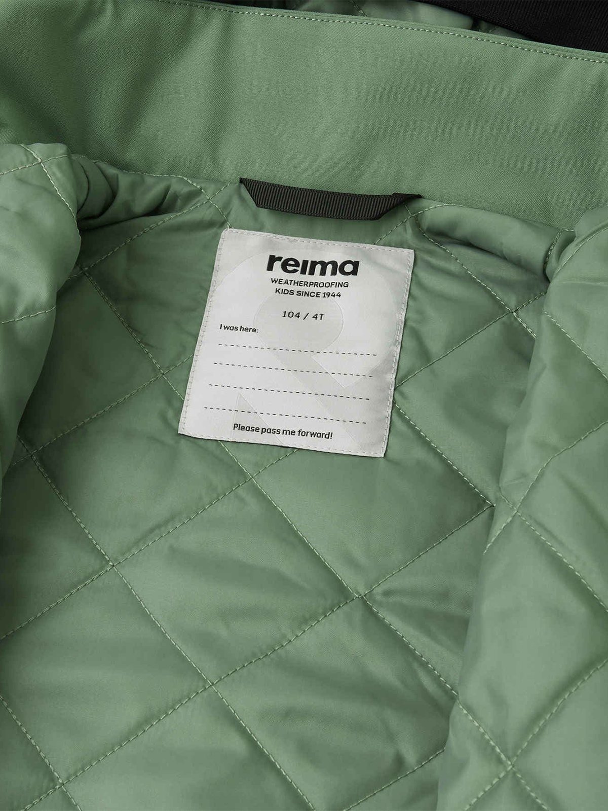 Reima Symppis ReimaTec jacket Green Clay